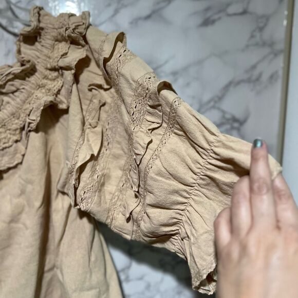 Meadows Wheat Blossom Top Size 6 $168 - Picture 6 of 12